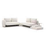 Overlap Wedge Sectional Ecru - main image
