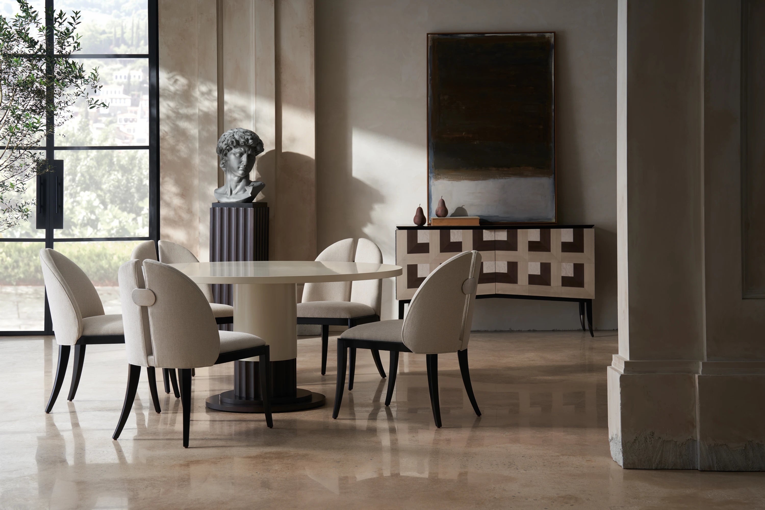 Cameo-Ivory in room - angle 1