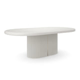 Love Dining Table - Matte Pearl Base - primary image