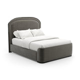Wanderlust Qn Bed Pewter - main image