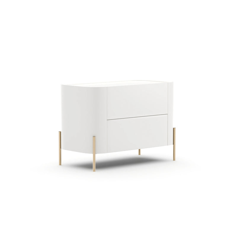 Atom 34" Nightstand - Latte