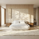 Jagger King Bed - Ivory in room - angle 4.0