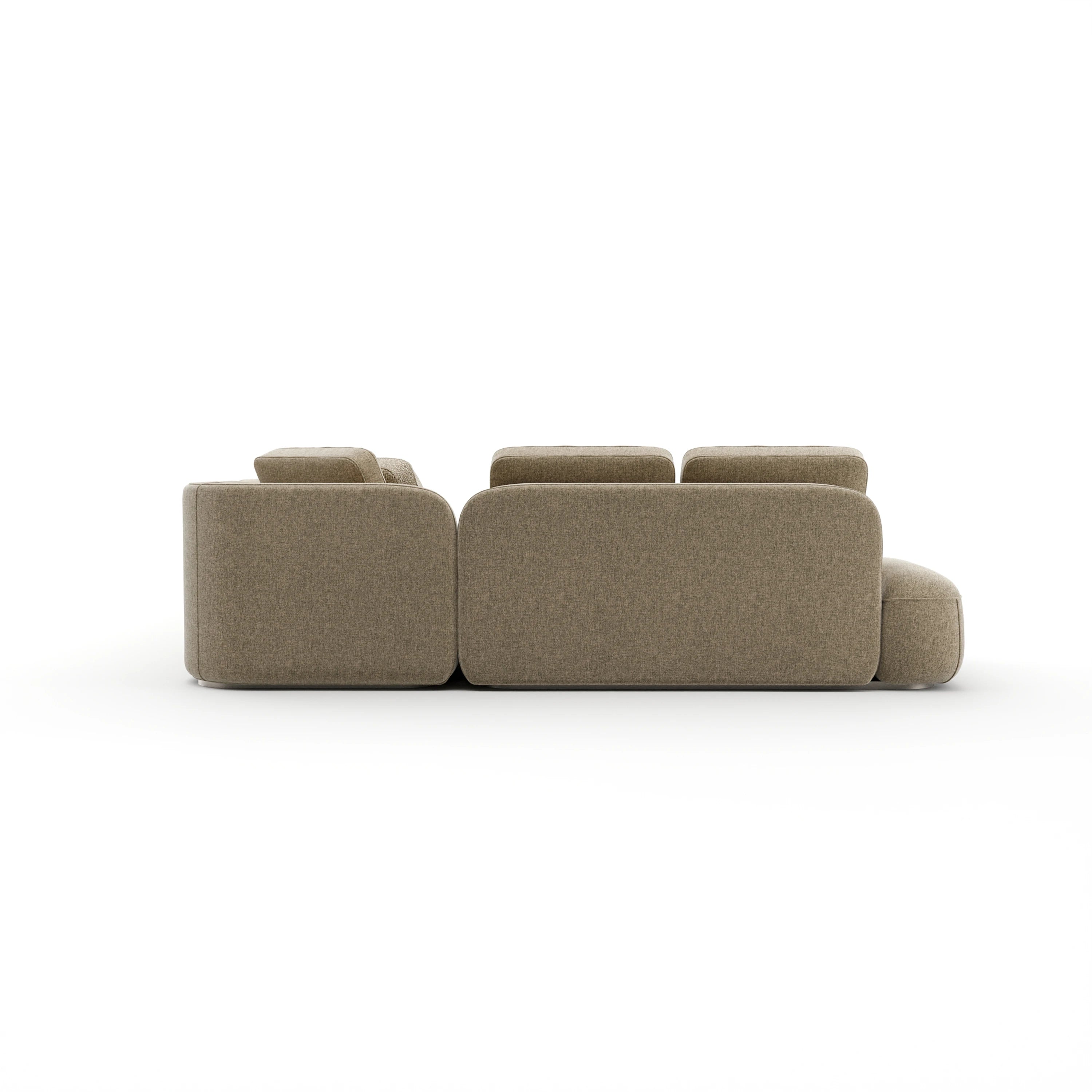 Sasso Large L Sec - Oatmeal - 2nd angle