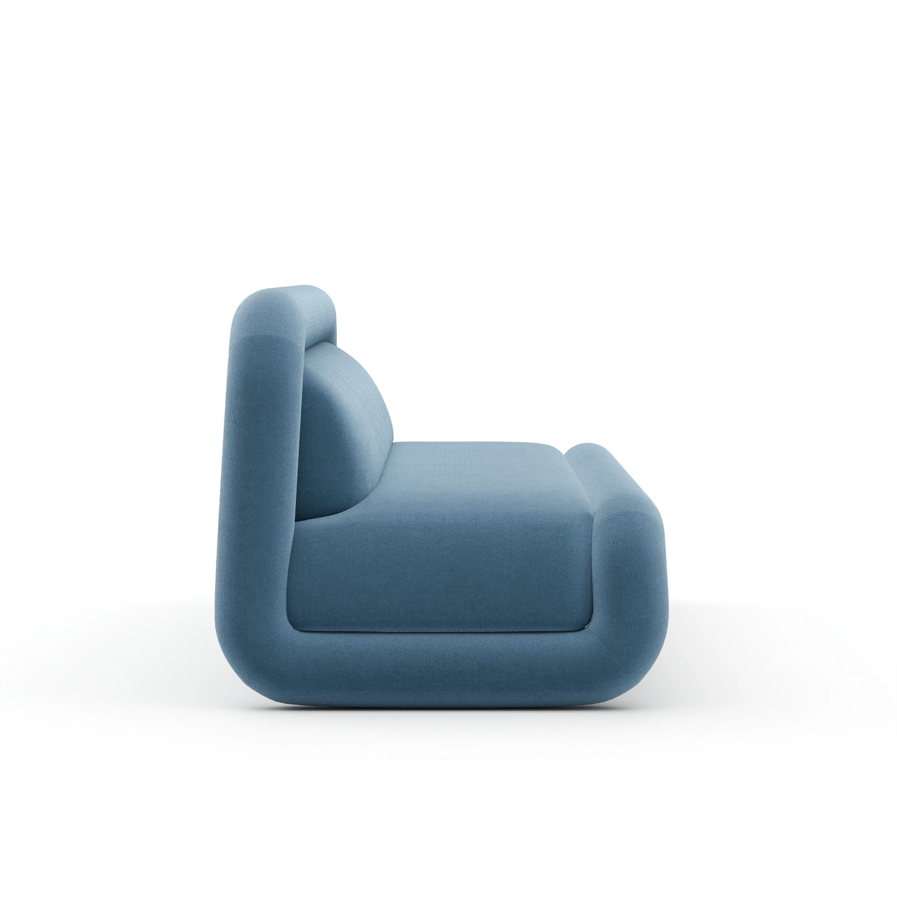 Bold Sofa - Azure - 2nd angle