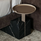 Overlap Uph 2 Pnl Kg Bed Dk Taupe - detail 2.0