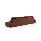 Sasso 2Pc Straight Sofa - Saffron - 3rd angle