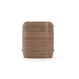 Fleur Side Table W/ Wood Shelf - 2nd angle