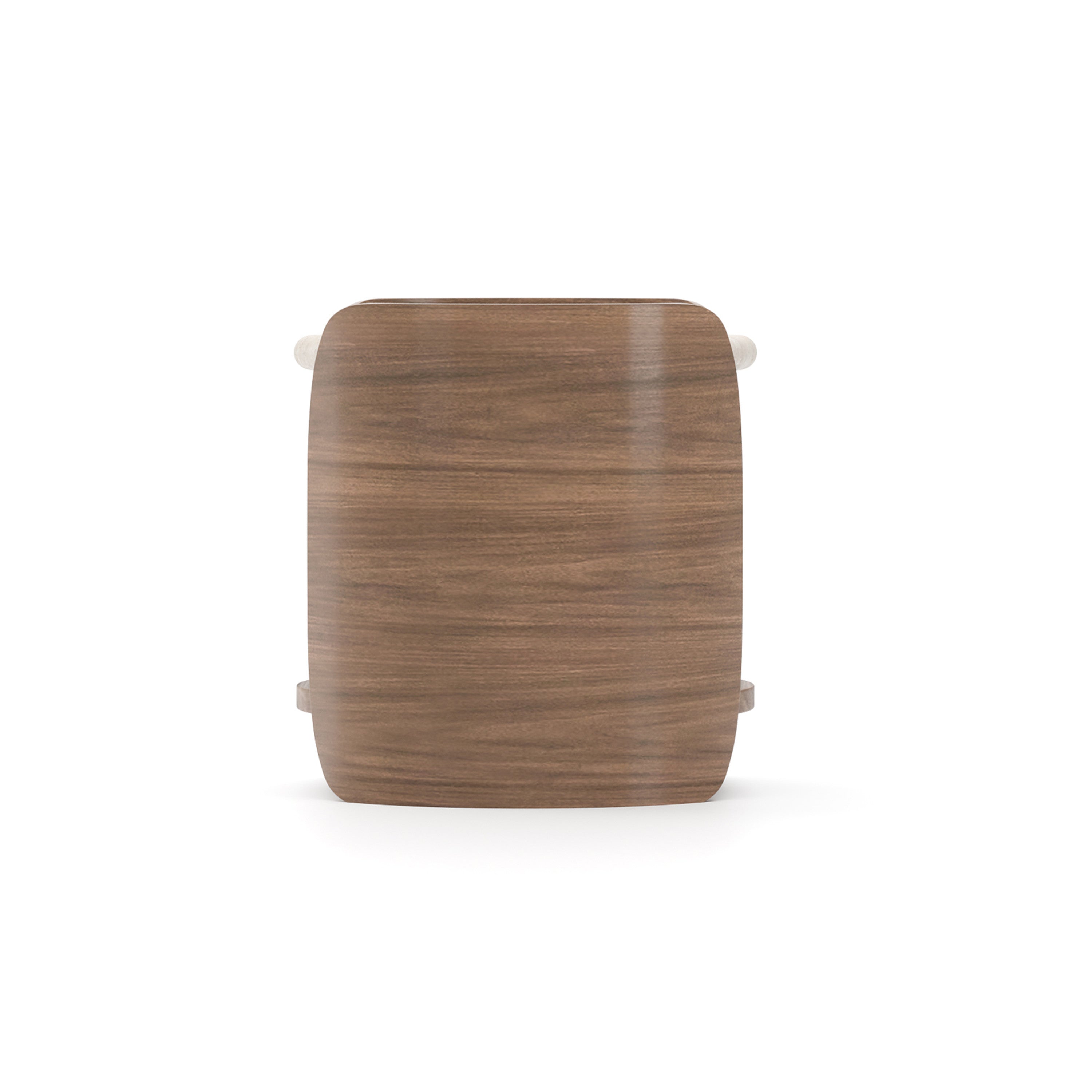 Fleur Side Table W/ Wood Shelf - 2nd angle