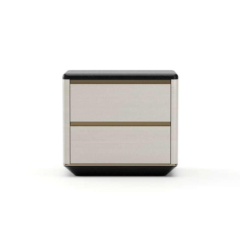 MADERA PLINTH NIGHSTAND - OPAL
