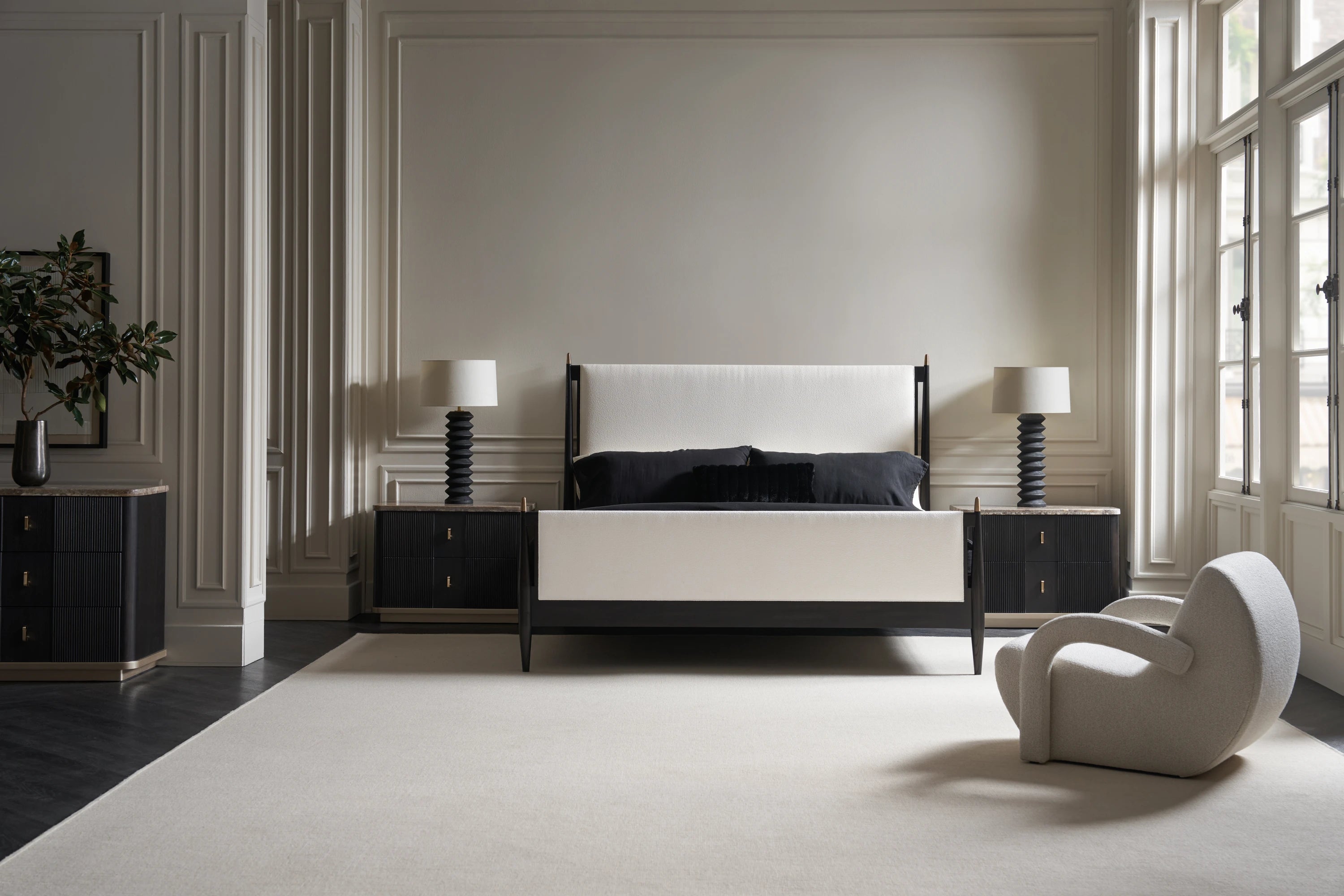 Rhythm King Bed in room - angle 1
