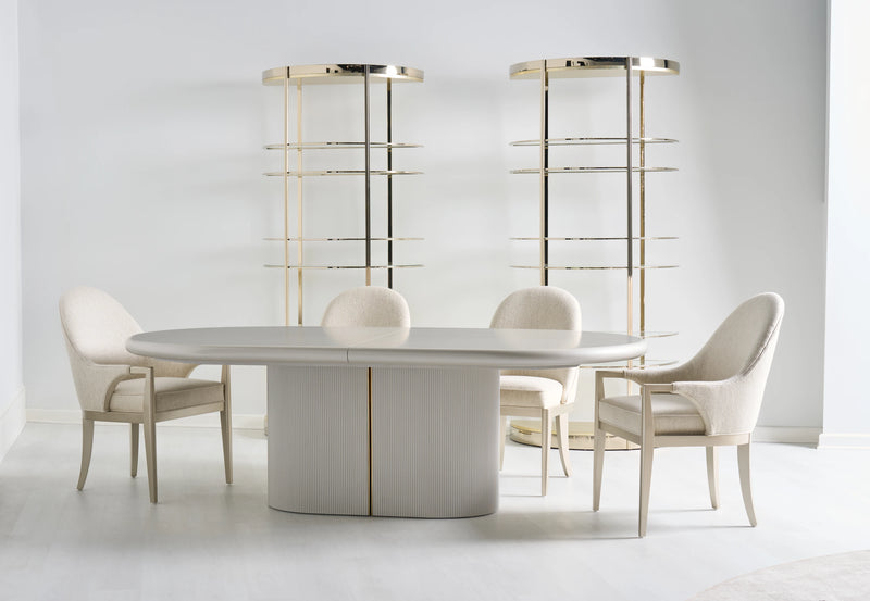 Love Dining Table - Matte Pearl