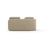 Sasso Laf Loveseat - Oatmeal - 3rd angle