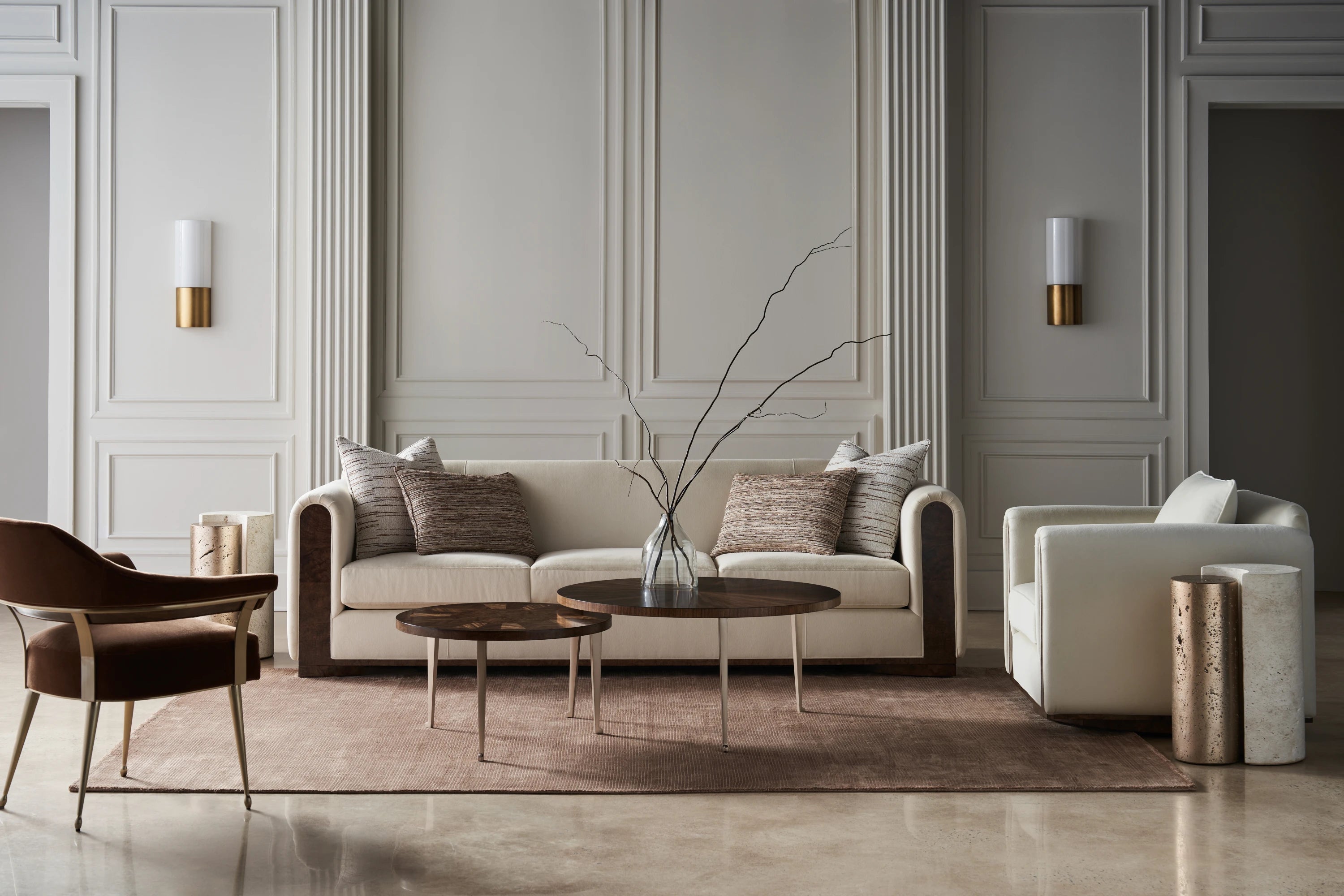 Dimitri Sofa in room - angle 3.0