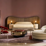 Clio King Bed in room - angle 1