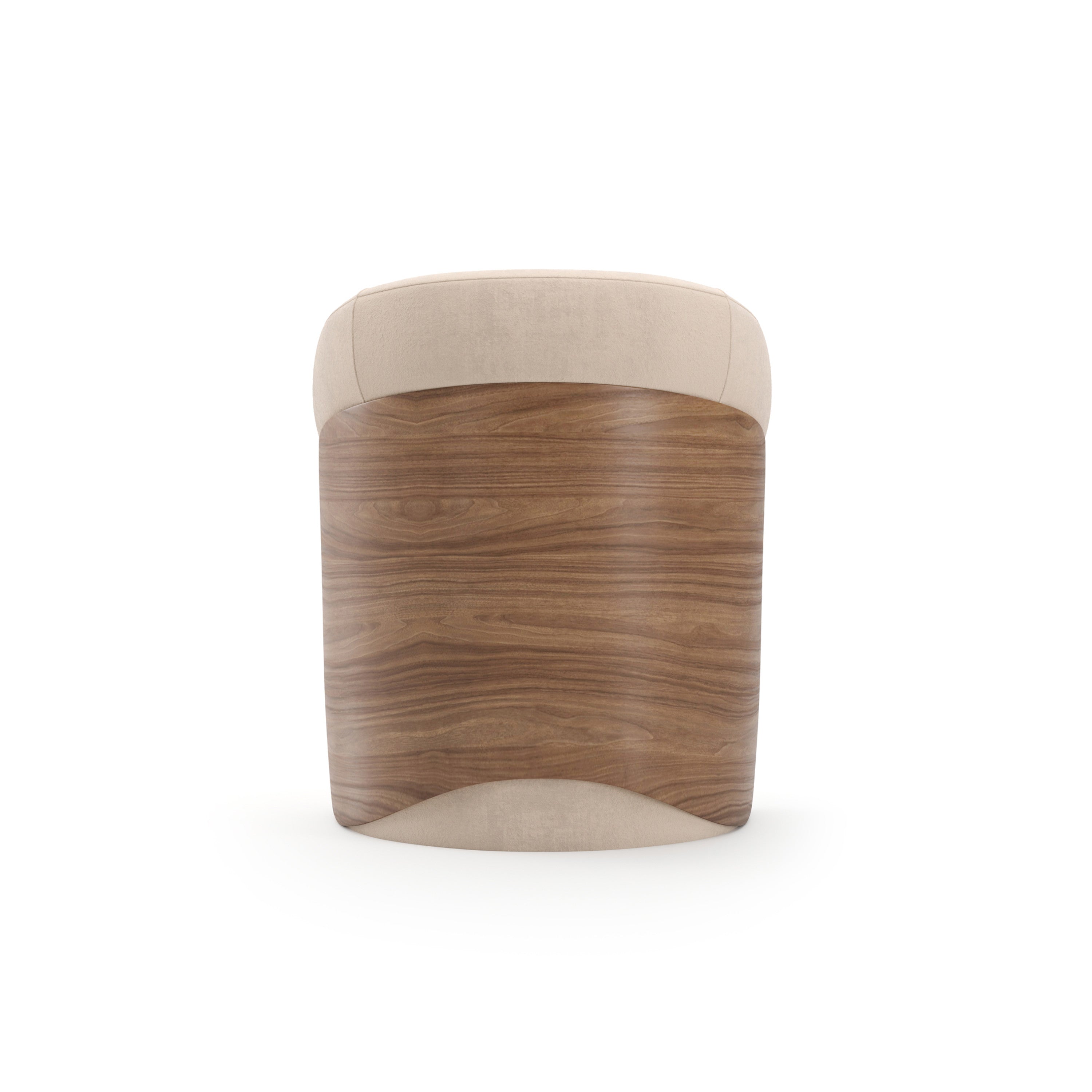 Fleur Wood Back Dining Chair - 3rd angle