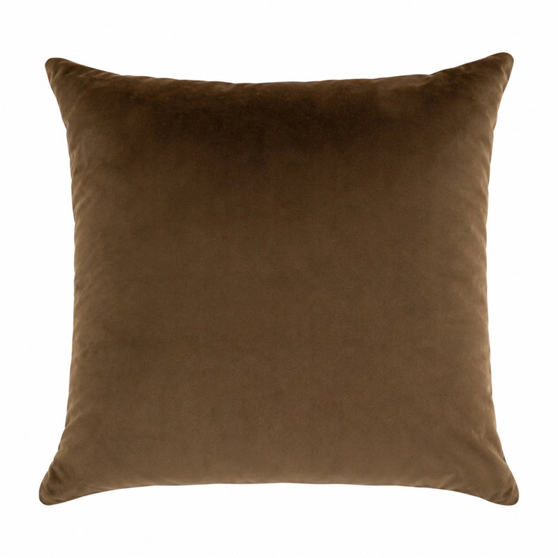 LUXE VELVET 20" PILLOW - IVORY