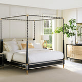 The Couturier Canopy Bed Kg in room - angle 1