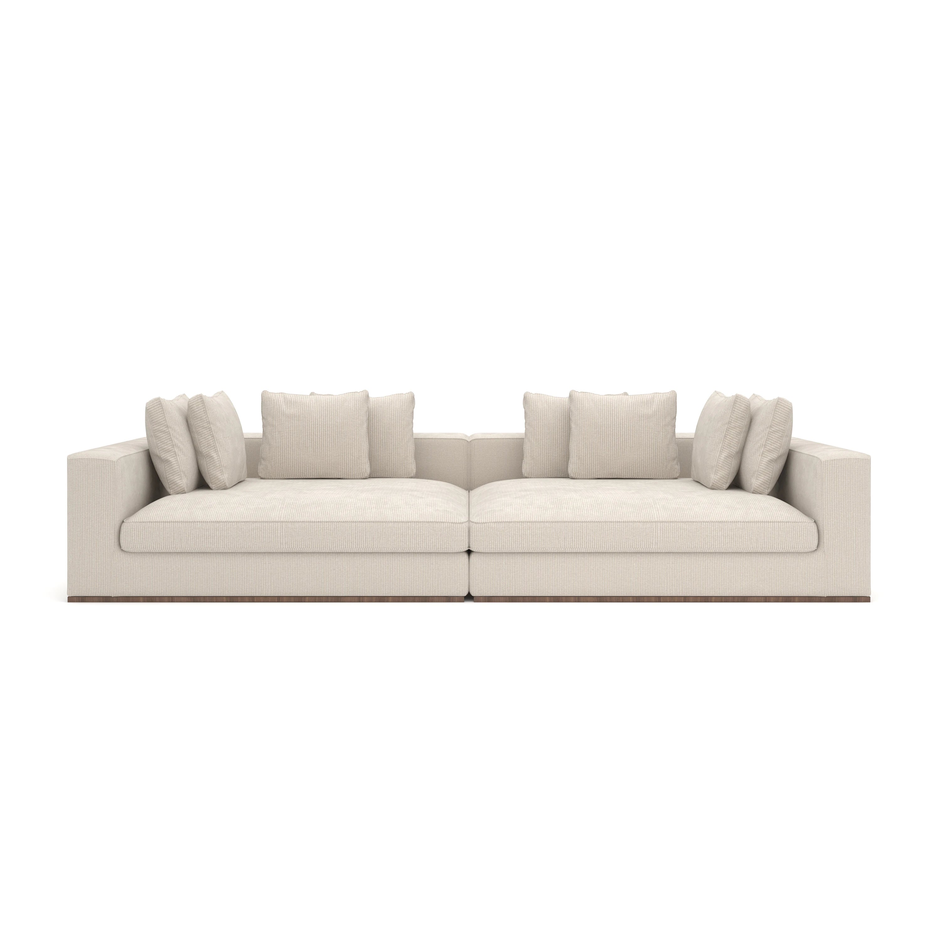 Bello 2Pc Sofa Ivory - primary image
