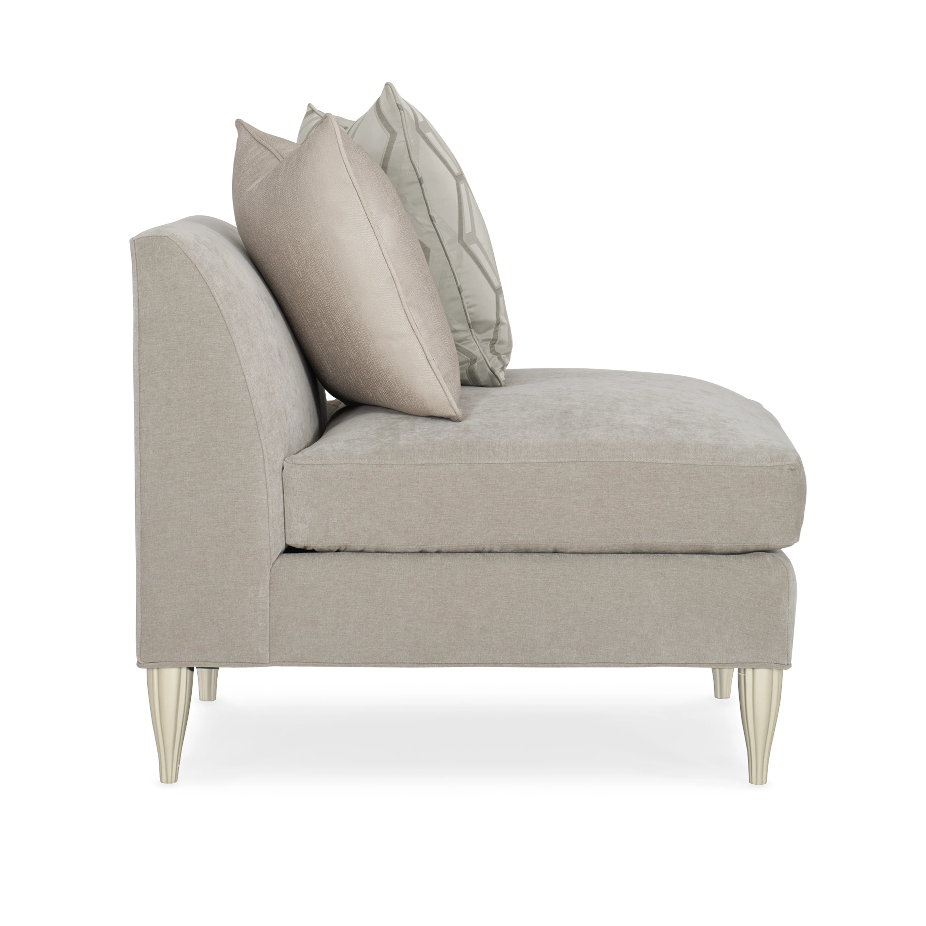 Fret Knot Armless Chair - 2nd angle