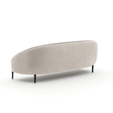 Petit 90" Small Sofa - Ivory - 3rd angle