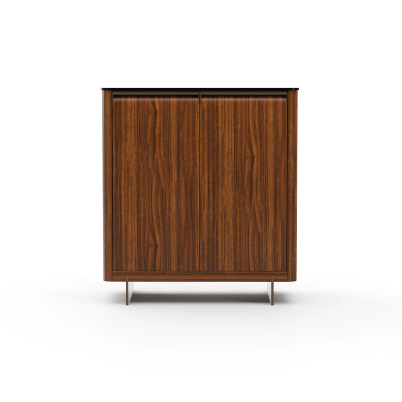 ALTURA GLASS TOP HALL CHEST