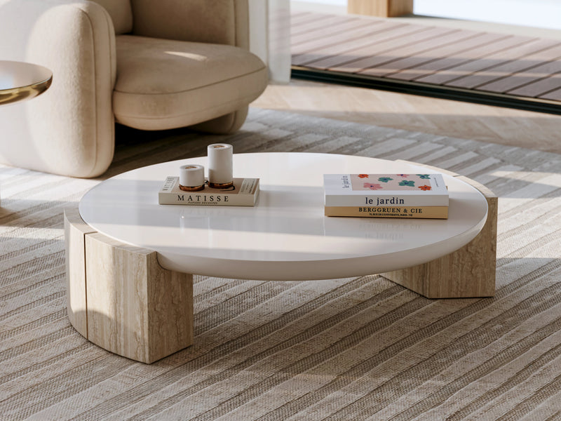 Overlap Round Cocktail Table Light