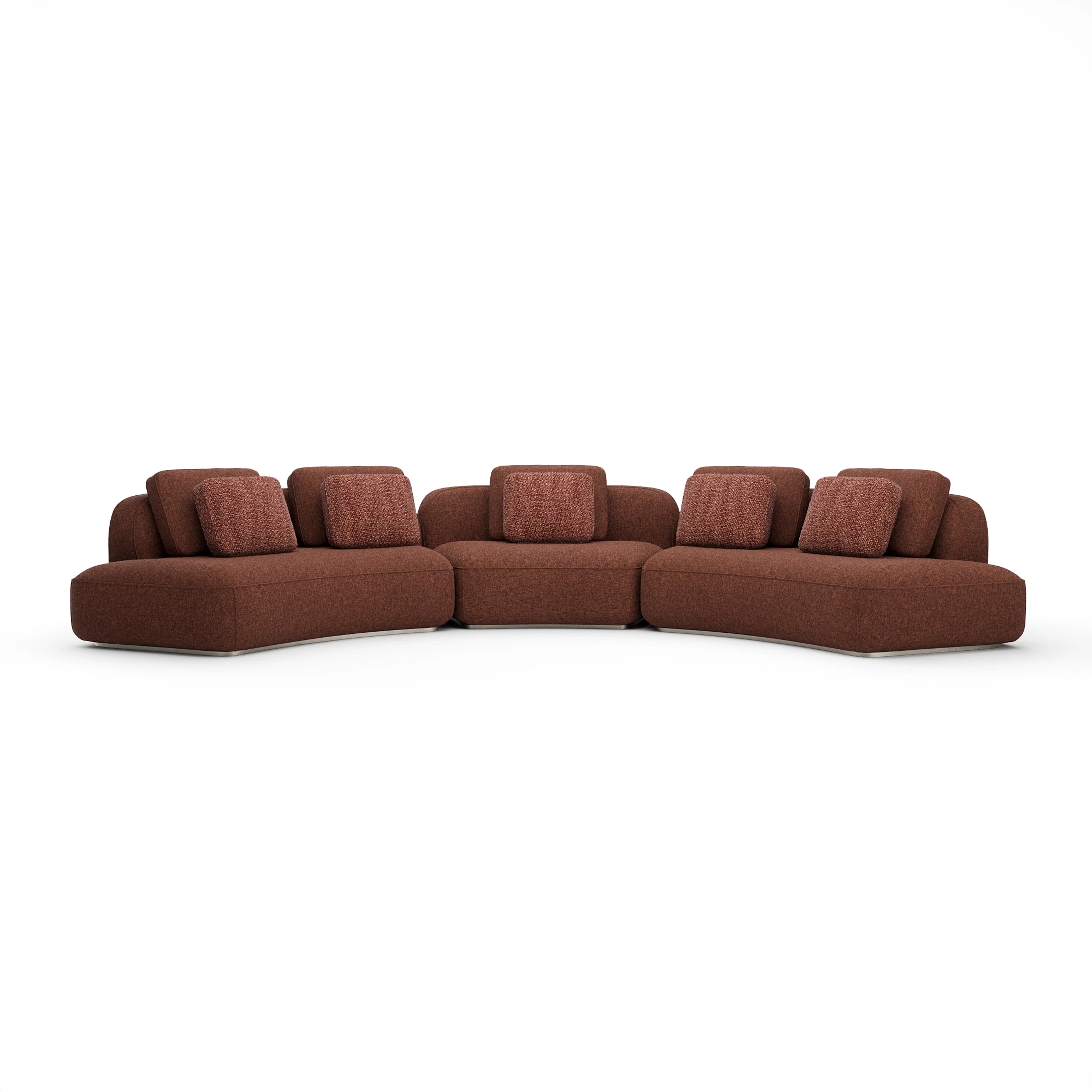 Sasso 3Pc Sofa - Saffron - primary image