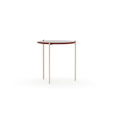 Demli Rouge Glass Side Table - primary image