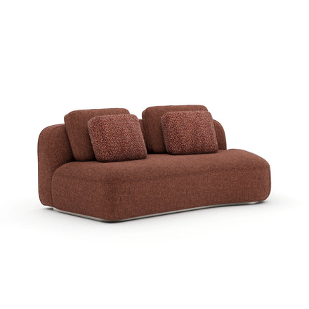 Left-Facing Armless Loveseat