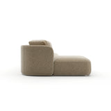 Sasso Left Chaise Sec - Oatmeal - 2nd angle