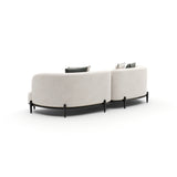 Madera Laf Small Chaise Sectional - 3rd angle