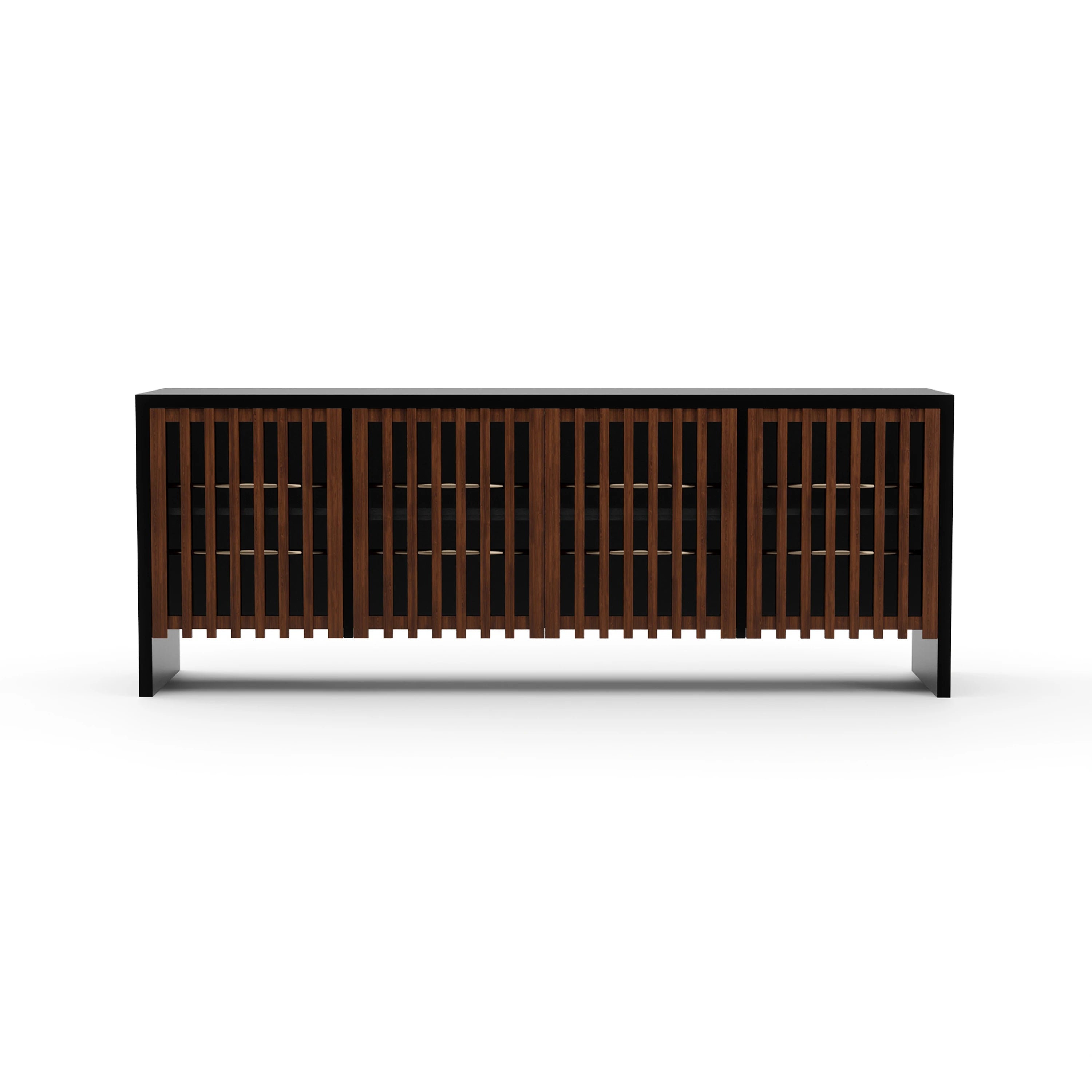 Pinstripe Dark Sideboard - primary image
