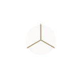 Demli Clear Glass Side Table - 4th angle