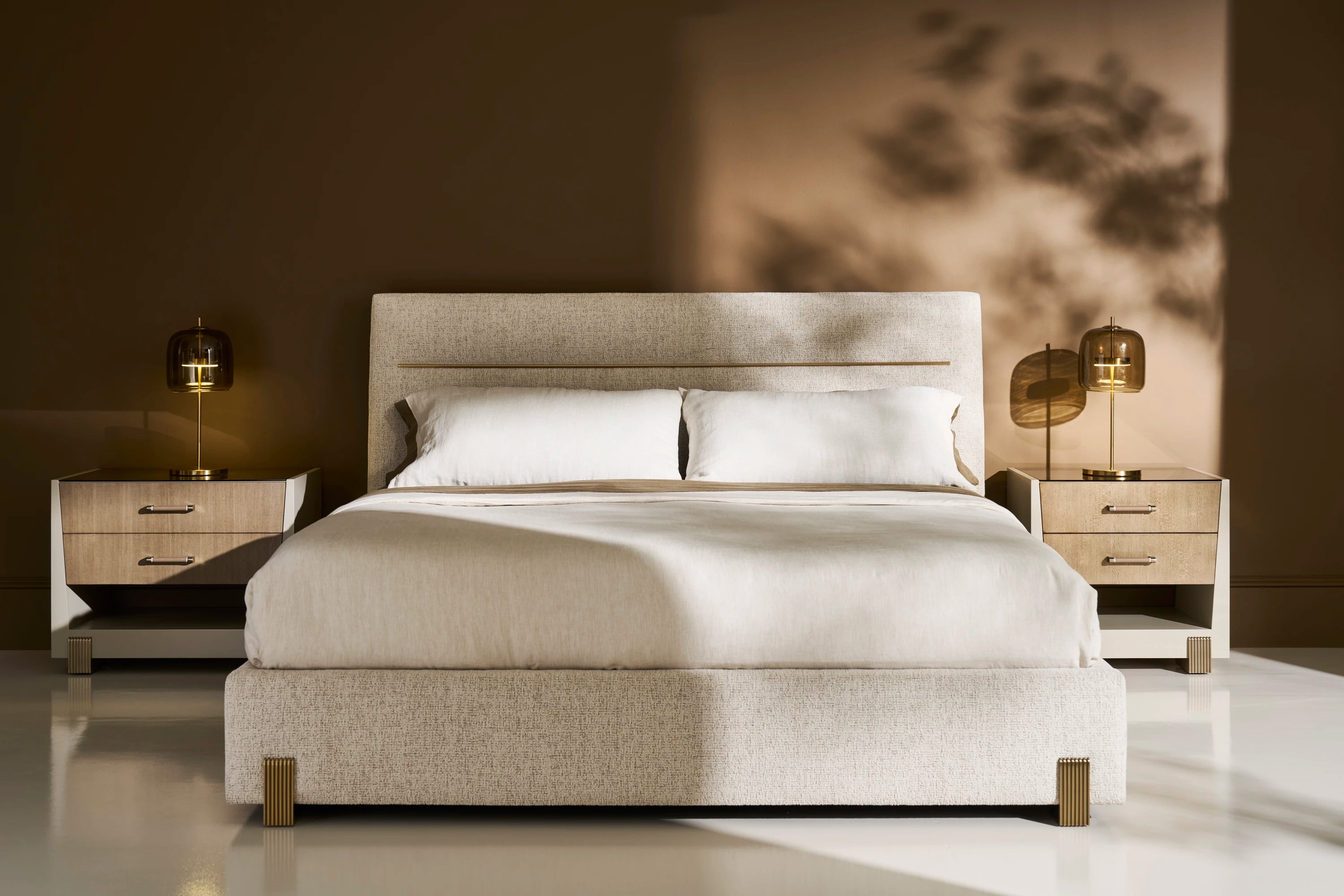 Counter Balance King Bed in room - angle 1