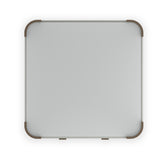 Love Square Cocktail Table - Matte Pearl