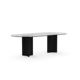 Viola Dining Table Smoked Glass - main image