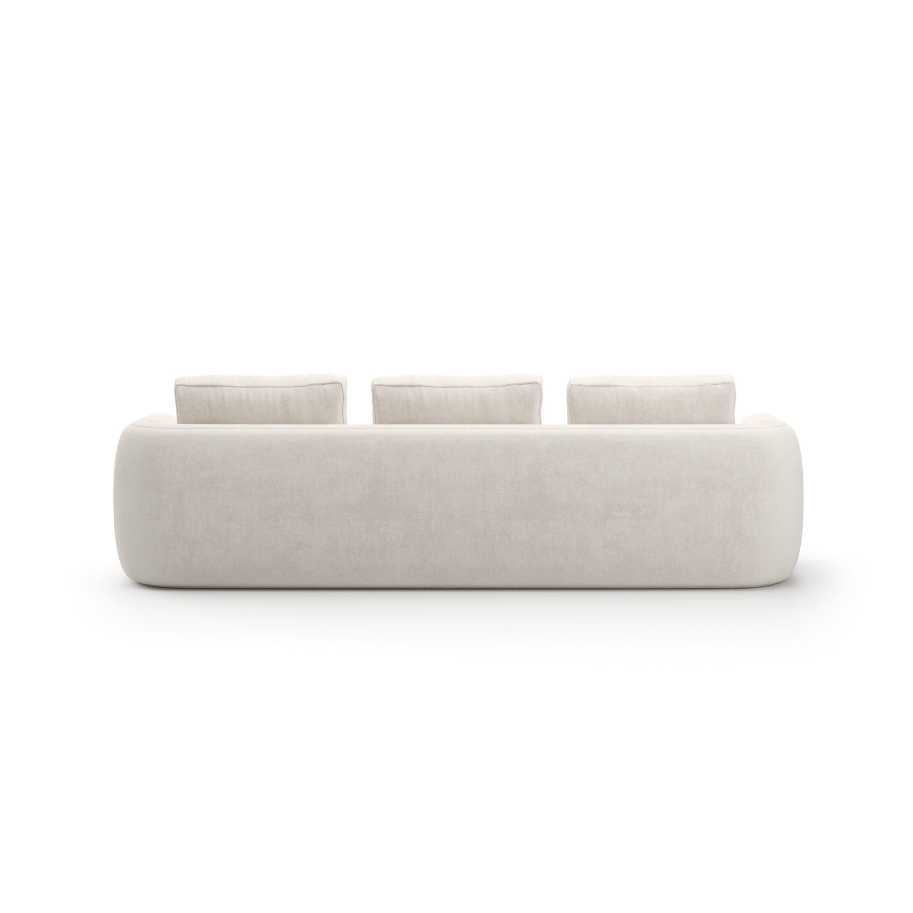 Overlap Sofa Ecru - angle 3.0