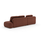 Sasso 2Pc Small Sofa - Saffron - 3rd angle