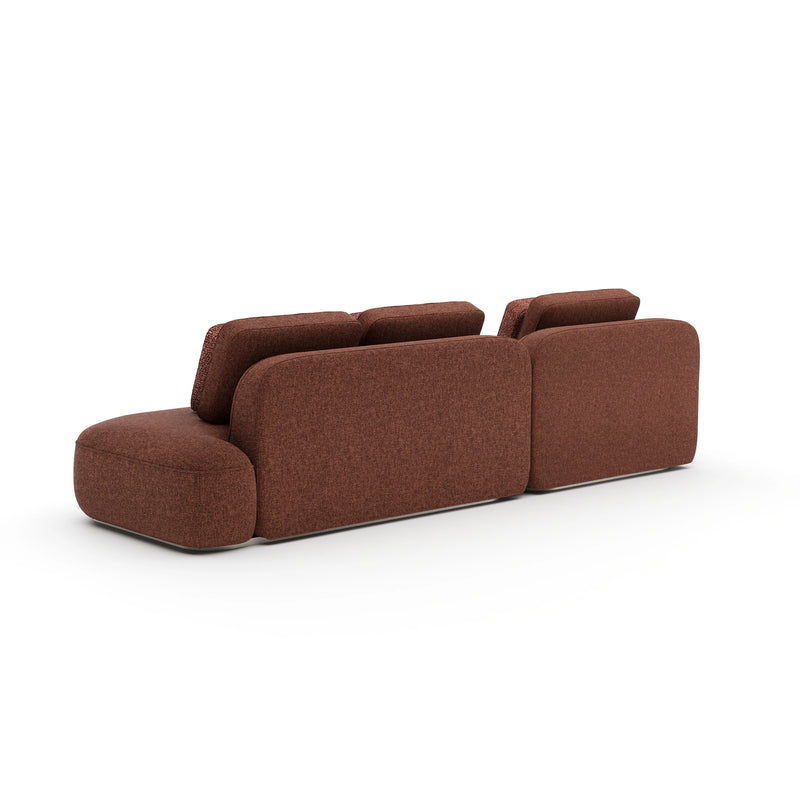 Sasso 2Pc Small Sofa - Saffron
