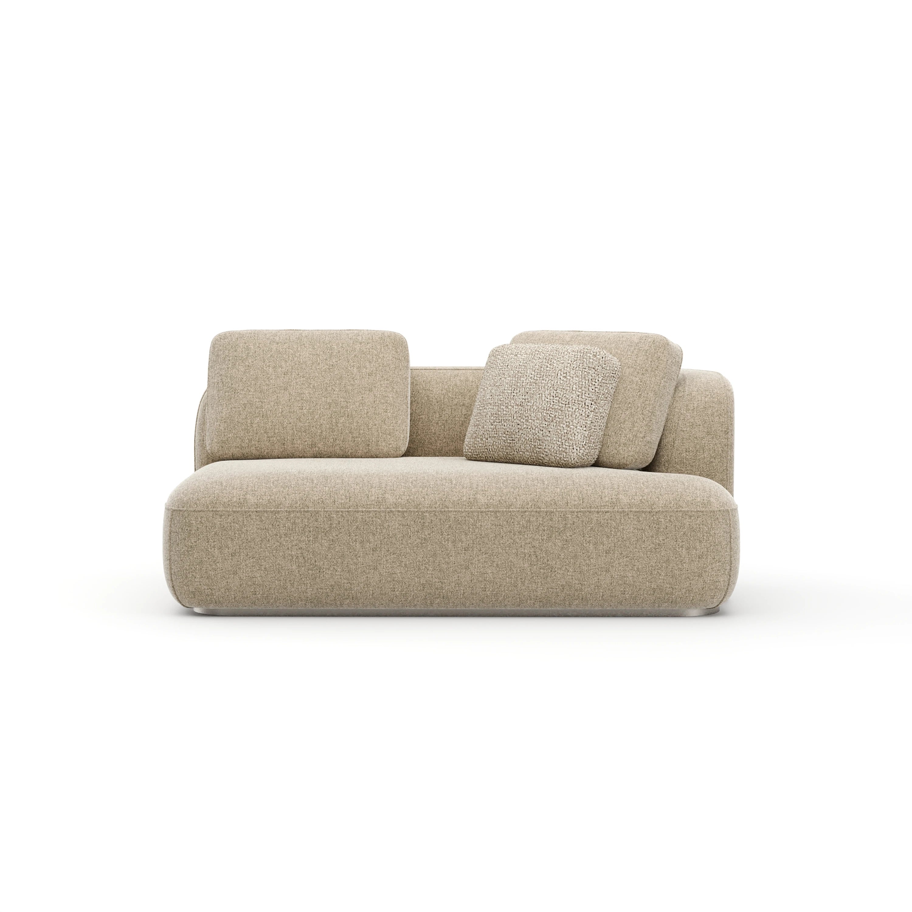 Sasso Raf Loveseat - Oatmeal - primary image