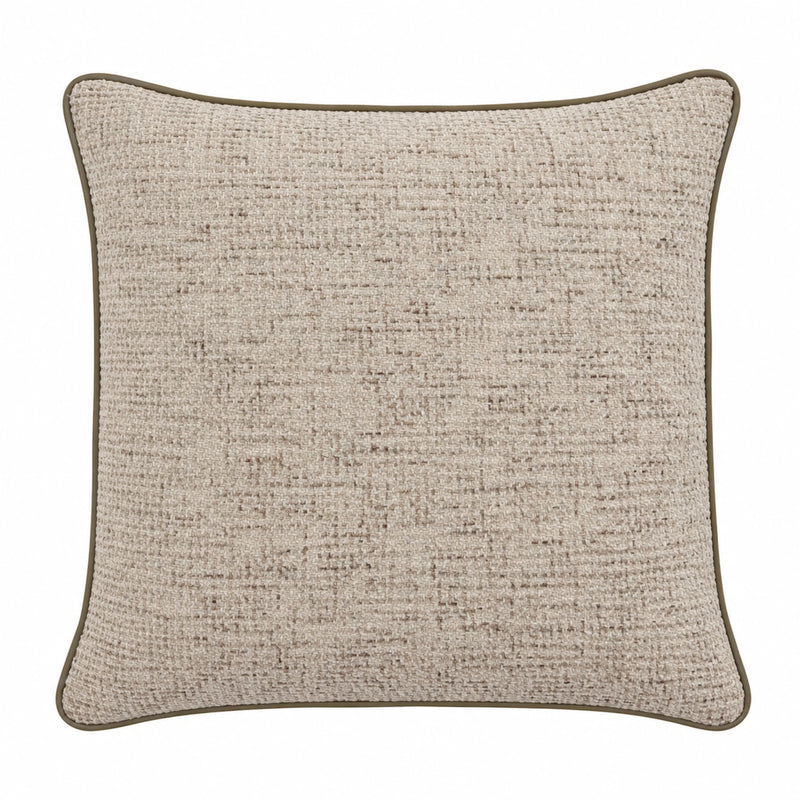 CONFETTI CHENILLE 22" PILLOW - IVORY