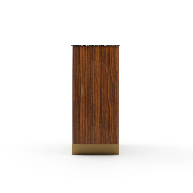 ALTURA STONE TOP HALL CHEST