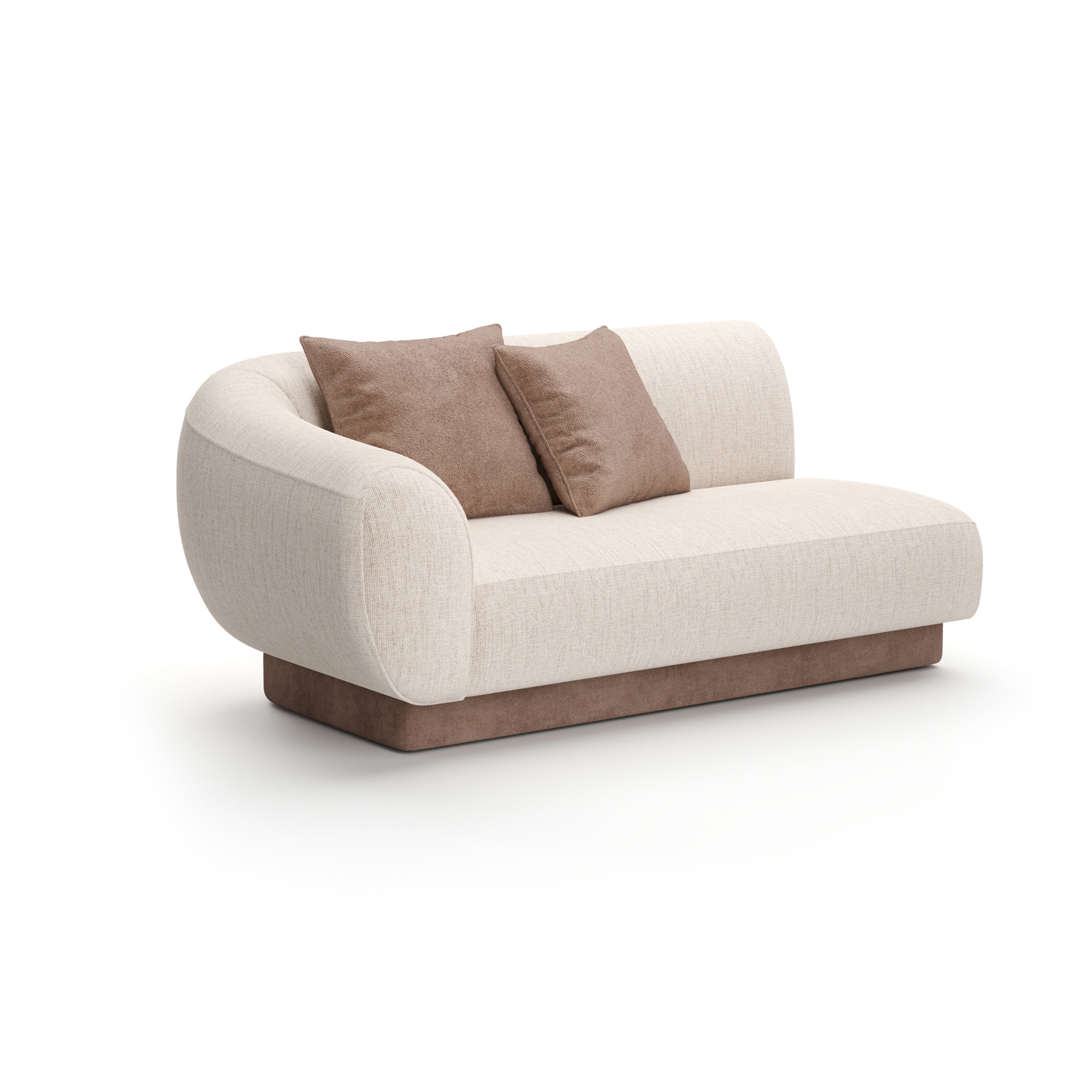 Seta Laf Loveseat Oatmeal - 2nd angle