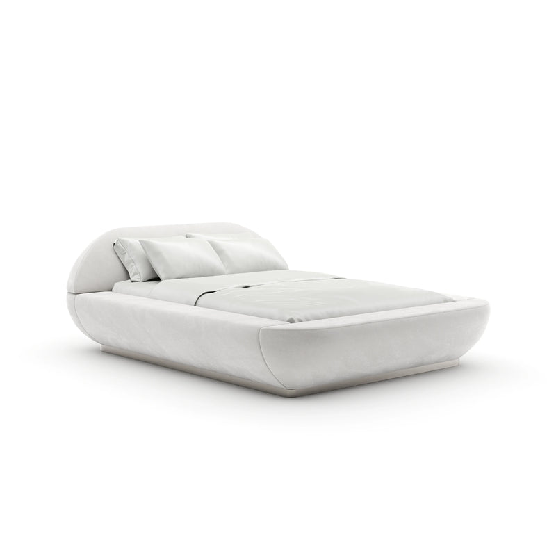 Jagger Queen Bed - Ivory