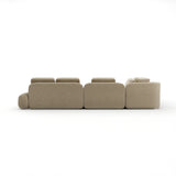 Sasso Large L Sec - Oatmeal - 3rd angle