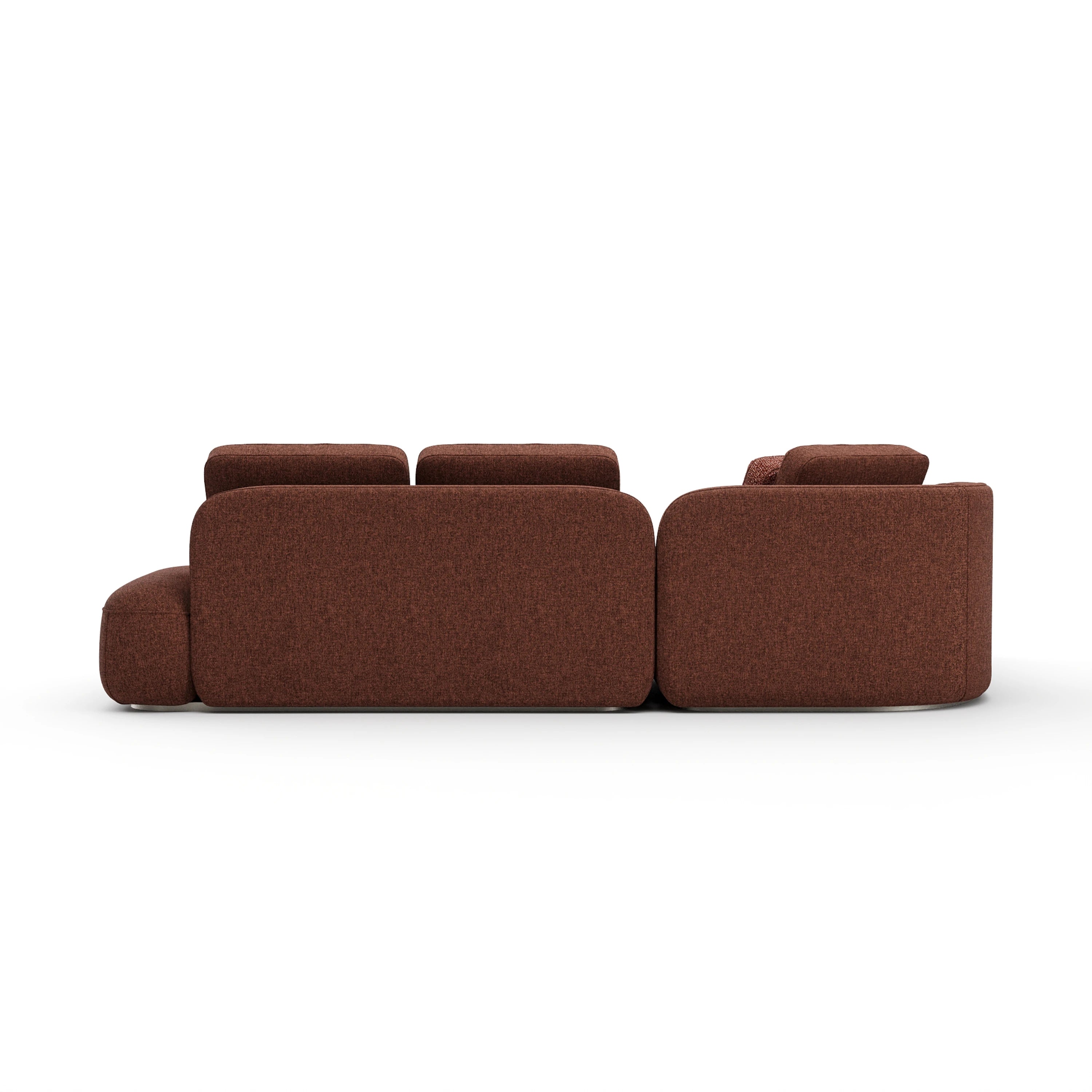 Sasso Armless Lf Chaise Sec - Saffron - 3rd angle