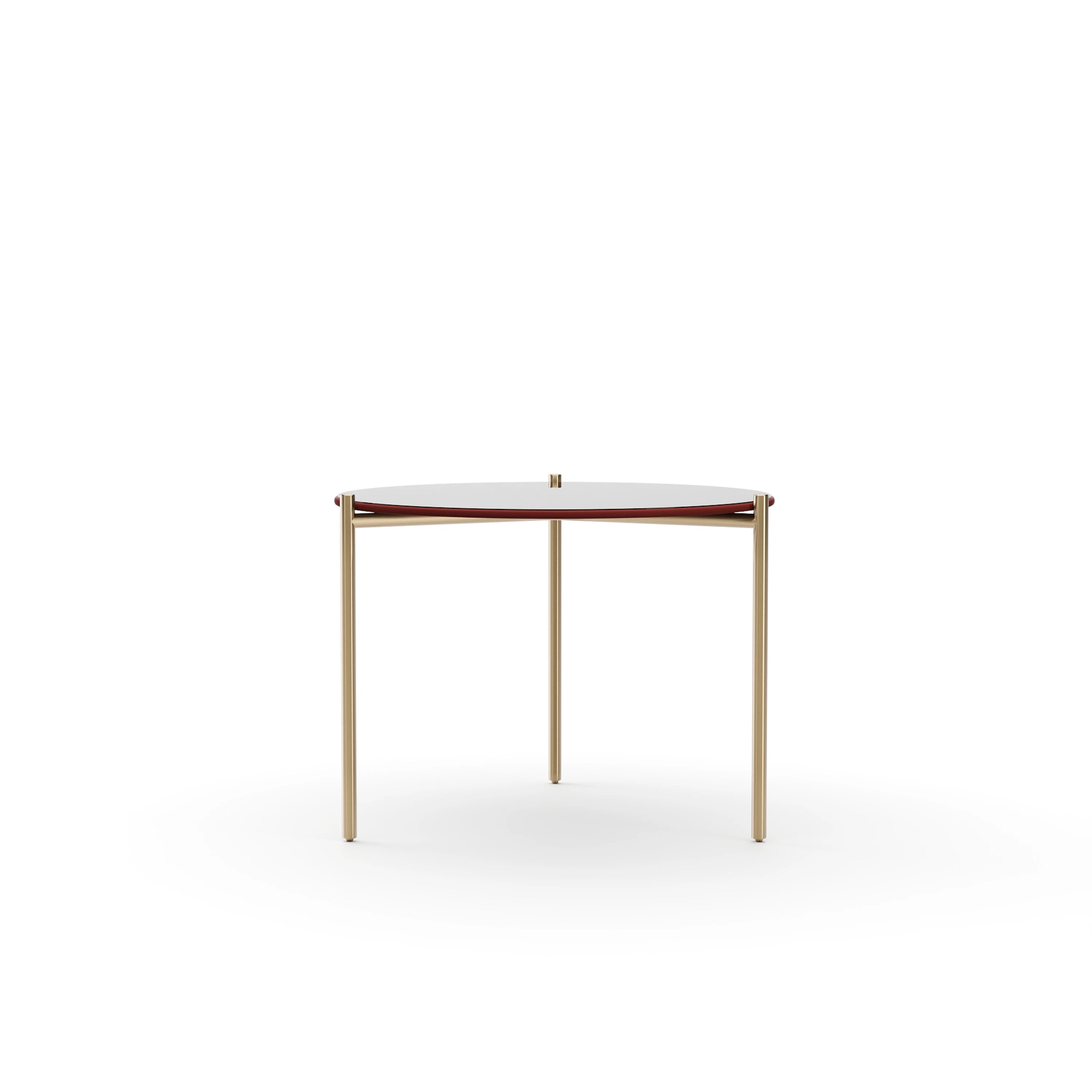 Demli Sm Rouge Glass Cktl Tbl - primary image sku=CLA-426-4019