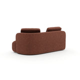 Sasso Raf Loveseat - Saffron - 3rd angle