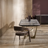Gazelle Dining Chair - Mink in room - angle 1