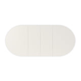 Paragon Dining Table Base - Blanc - 5th angle